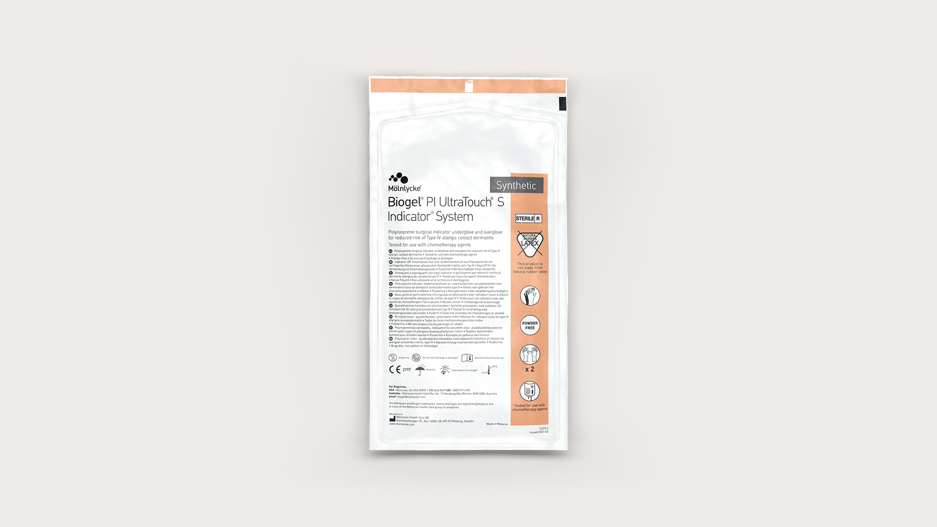 Biogel PI UltraTouch S Indicator System package