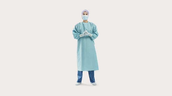 Professionisti sanitari che indossano i camici chirurgici BARRIER