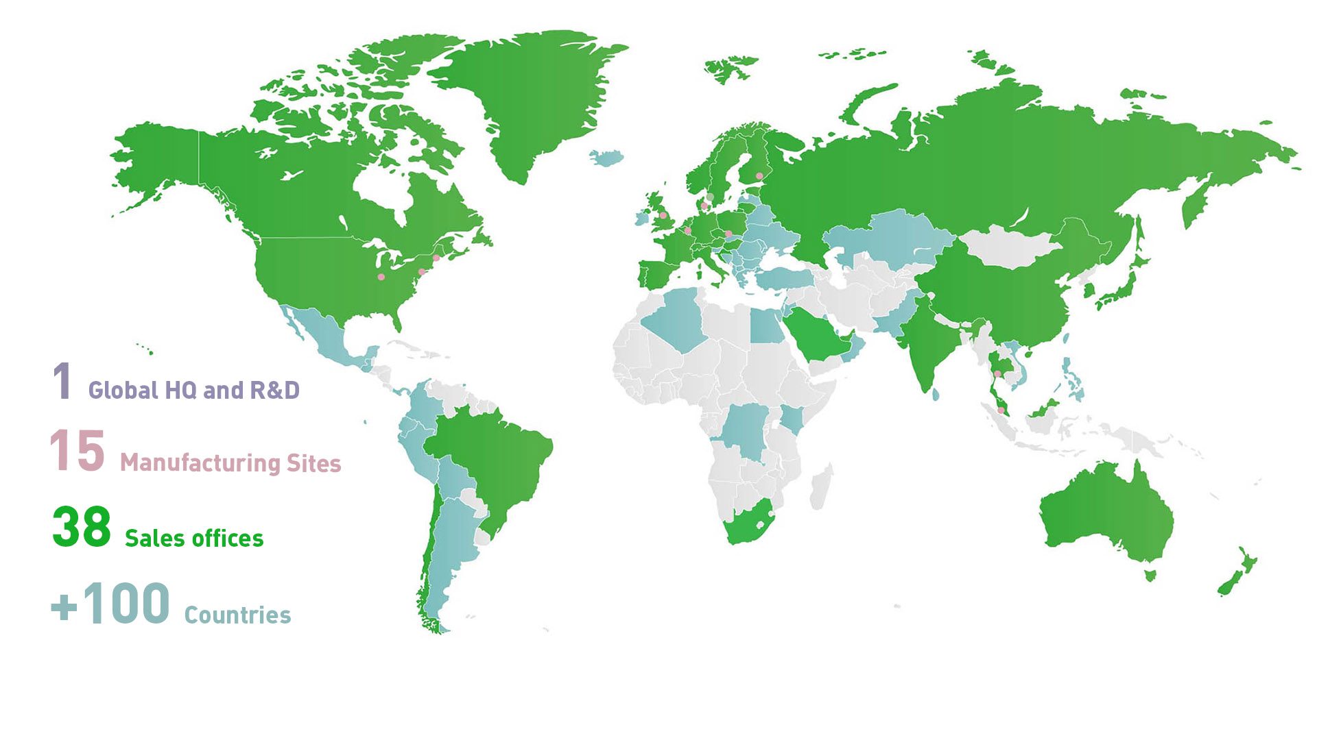 Un’azienda globale